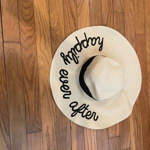 Happily Ever After beach hat